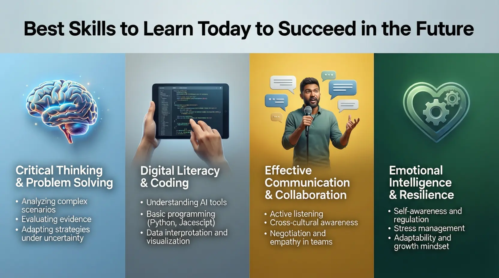 Best Skills To Learn Today To Succeed In The Future