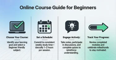online course guide for beginners